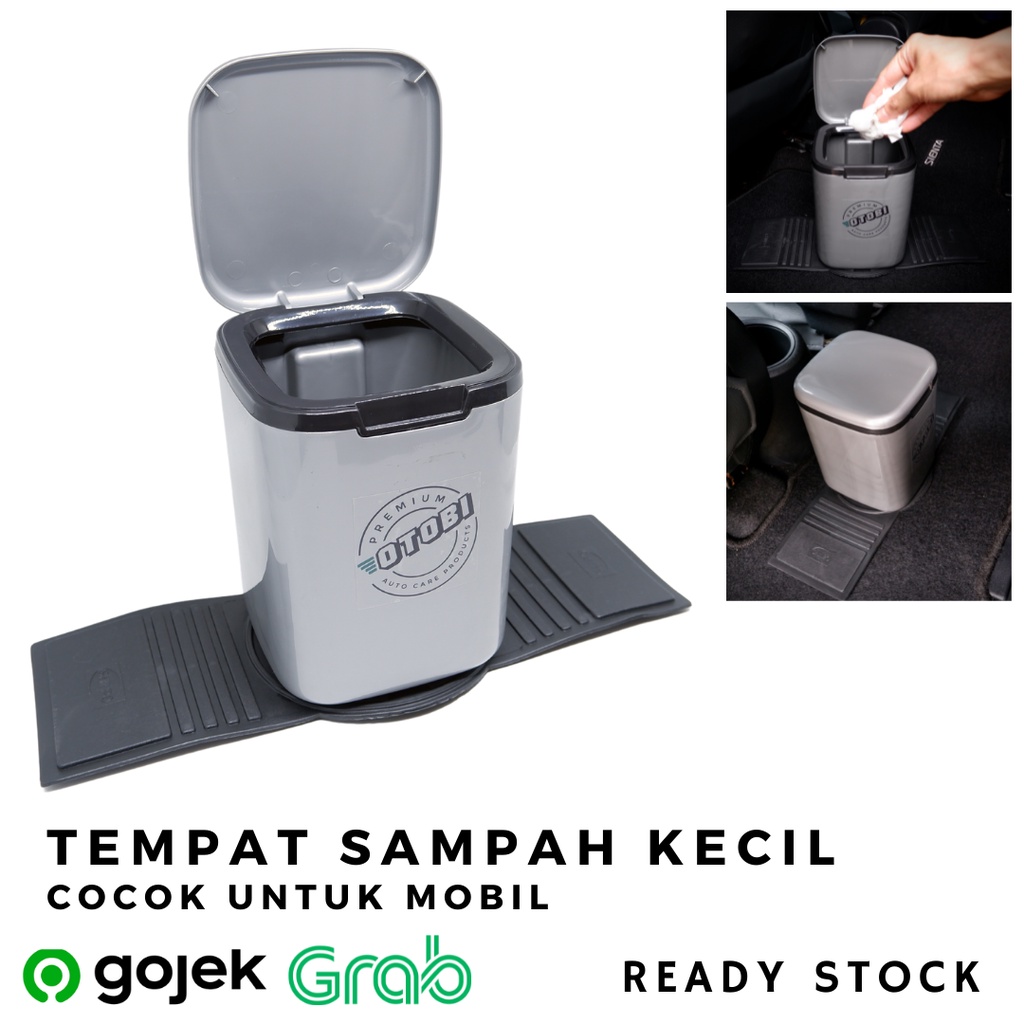 Tempat Sampah Kecil Untuk Mobil / Kendaraan Trash Dust Bin Can Tong Recycle