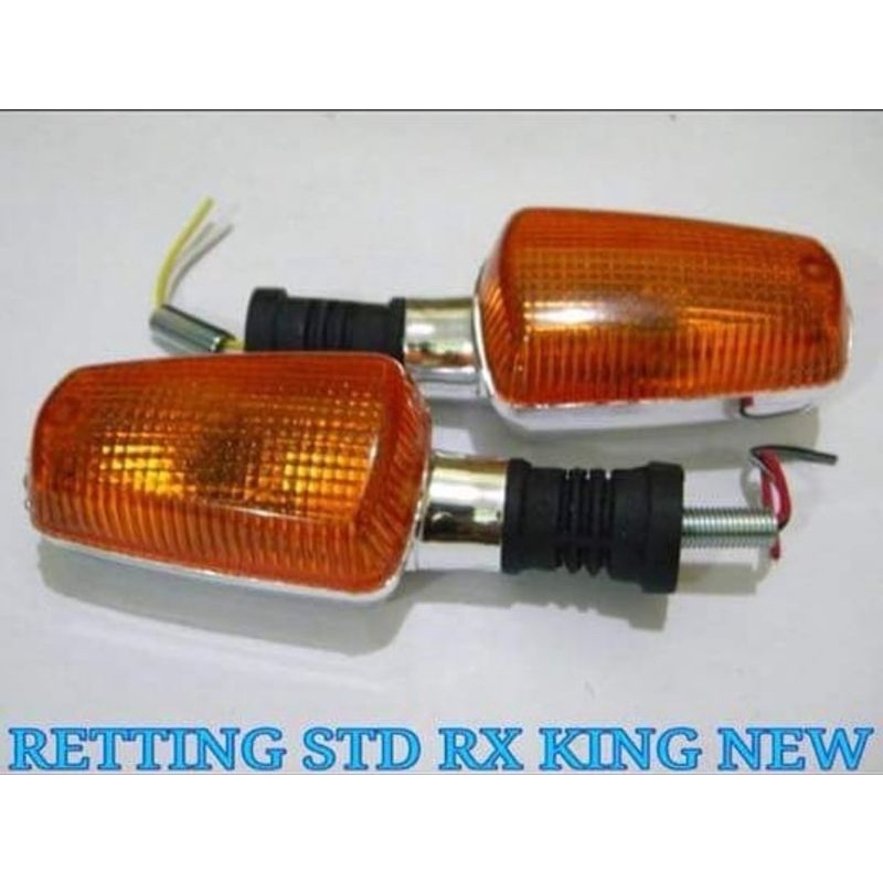STOPLAMP ASSY RXKING LAMPU BELAKANG RX-KING NEW LED 10 MATA + RETENG