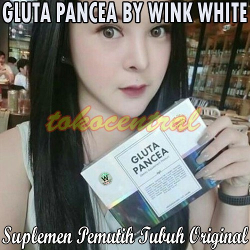 Gluta Pancea By Wink White Hologram Asli Gluta Pancea Original suplemen pemutih badan thailand asli