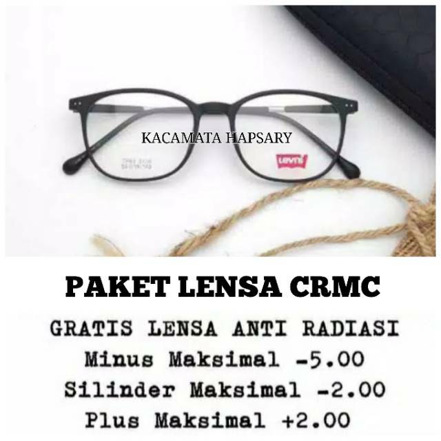 Frame Kacamata Trendy, Kaca mata Elastis, Kacamata Anti Radiasi, Kaca mata Minus, Kacamata Plus