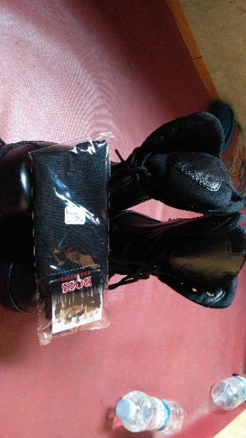 SEPATU PDL PDH Hitam Boots Safety Adidas Pria Boot POLRI TNI Satpam