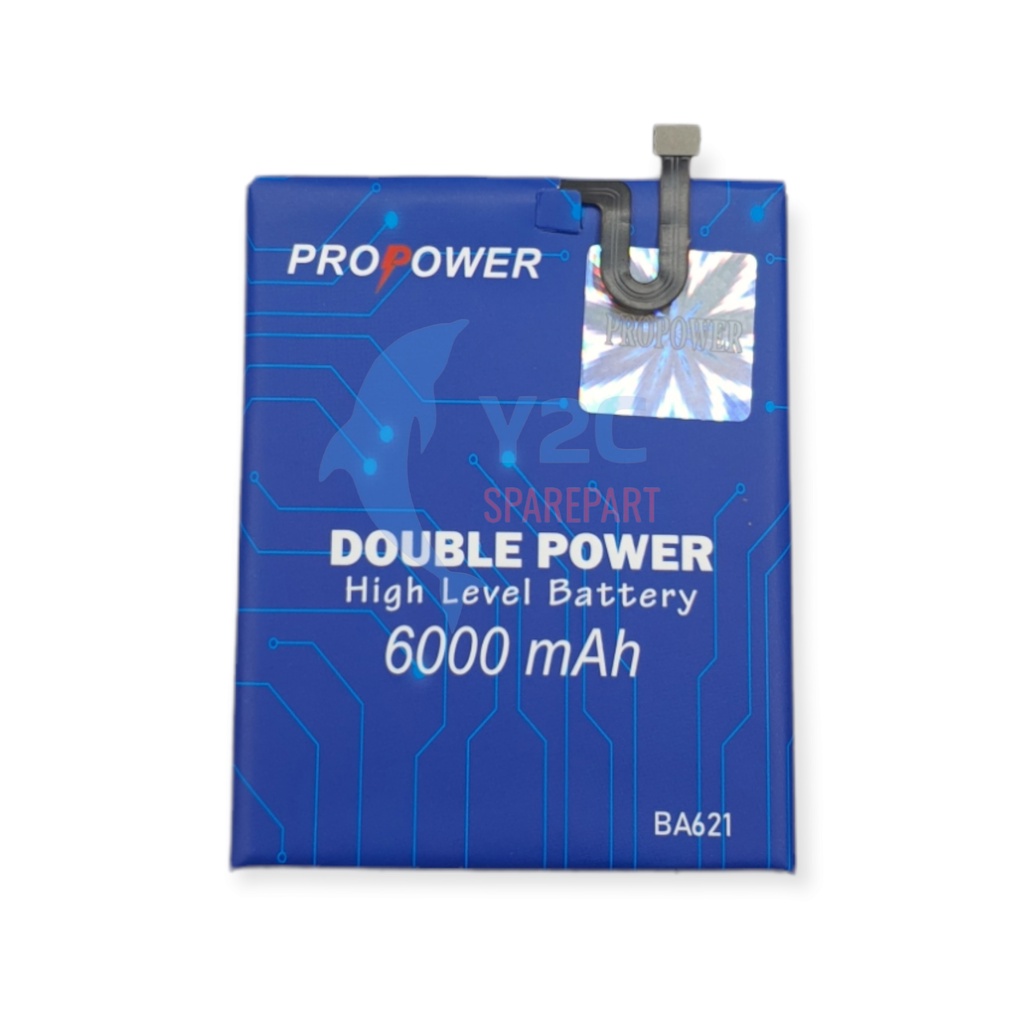 BATERAI MEIZU M5 NOTE / BA621 DOUBLE POWER PROPOWER / BATREI BATRAI BATE BATERE