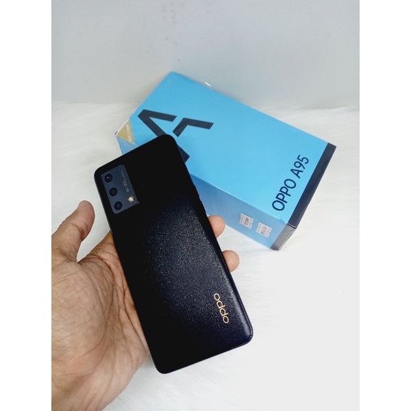 Oppo A95 Ram 8 Rom 128Gb Garansi Resmi SECOND SEKEN BEKAS MURAH LENGKAP ORIGINAL