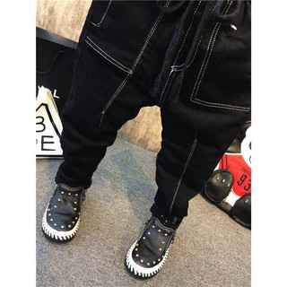  Celana  anak  panjang  ripped jeans  premium quality Black 