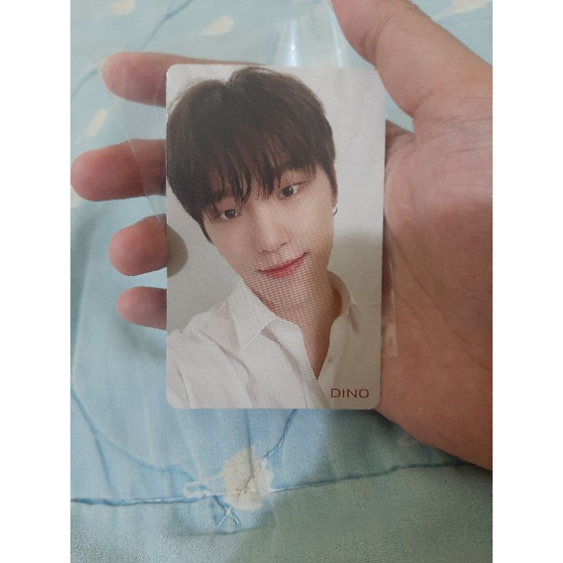 Pc photocard hmv dino 24h white seventeen