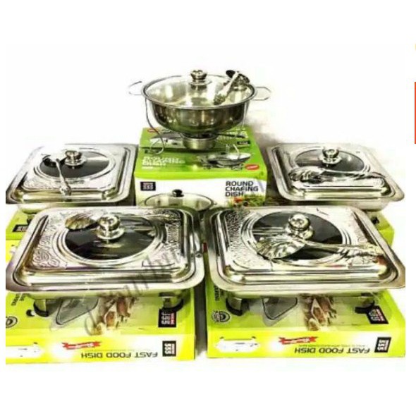 Prasmanan Set  - Prasmanan Set Kaca - Prasmanan Stenless - Set Prasmanan Kaca