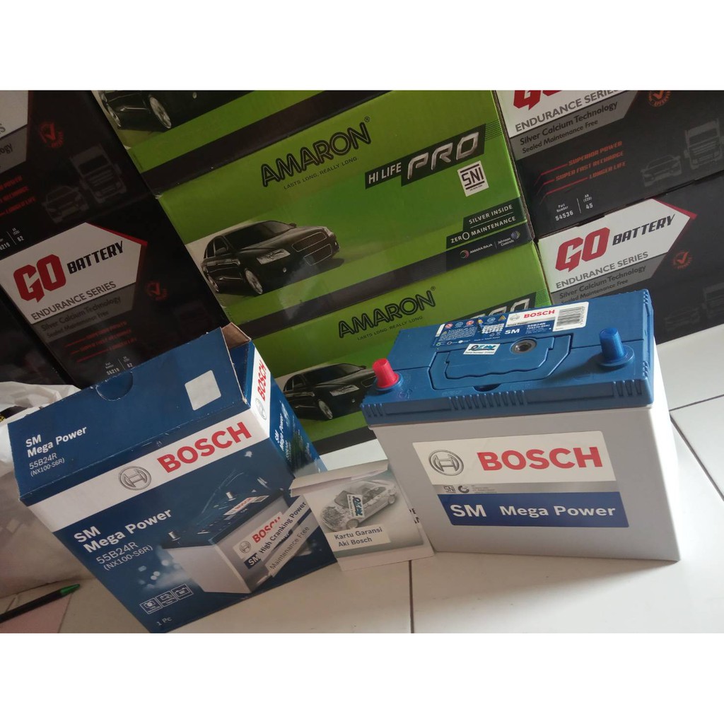 Aki Mobil Avanza,Rush,Xenia NS60 / 55B24R BOSCH MF