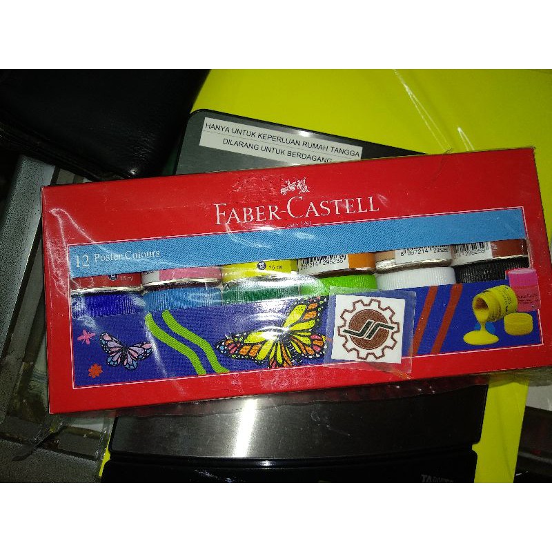 

Cat Poster Colour Faber Castell 12 Warna 12 10 03N