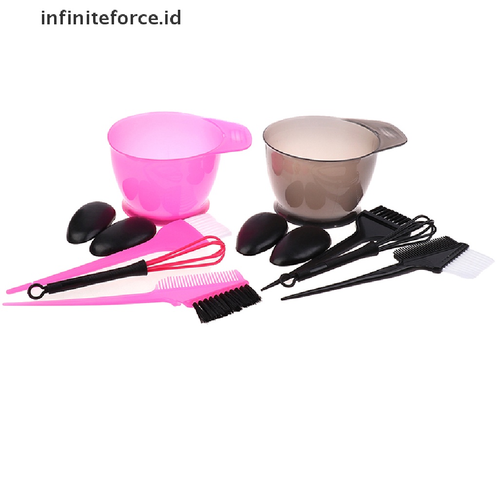 Set 5 Pcs Mangkok Dan Brush Pewarna Rambut