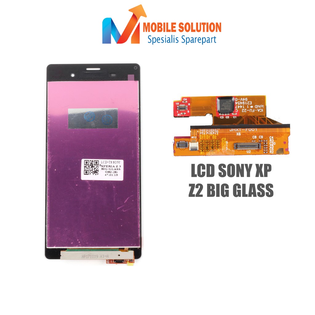 Grosir LCD Xperia Z2 D6503 ORIGINAL 100% Fullset Touchscreen Garansi 1 Bulan + Packing / Bubbel