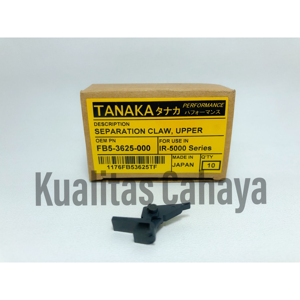 Claw/Kuku Upper Mesin Fotokopi Canon IR5000 IRA6075 Tanaka Performance (harga satuan)