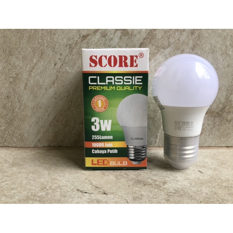 bohlam led 3 watt classei