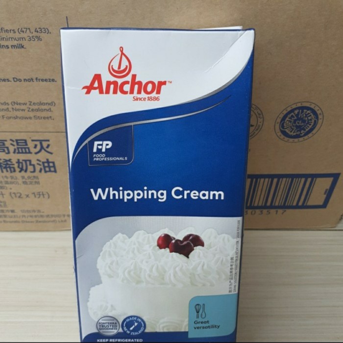 

Krim- Anchor Whipping Cream 1 Liter -Krim.