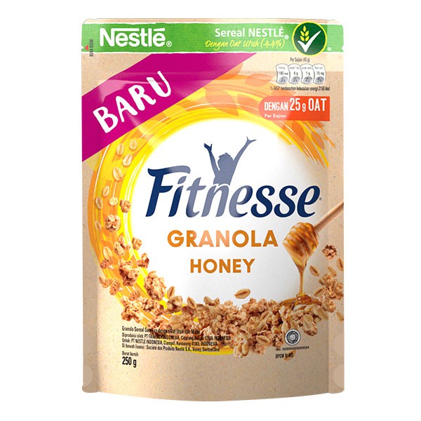 

Nestle Fitnesse Granola Honey Pouch 250G