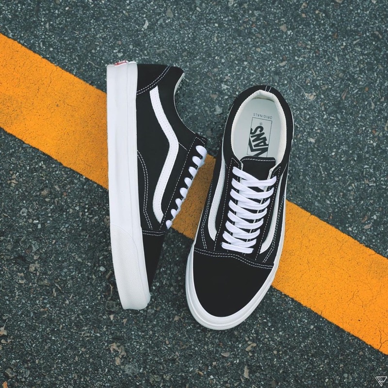 VANS OLDSKOOL VAULT OG LX BLACK/WHITE ORIGINAL 100% ( SPRING SUMMER '20 )