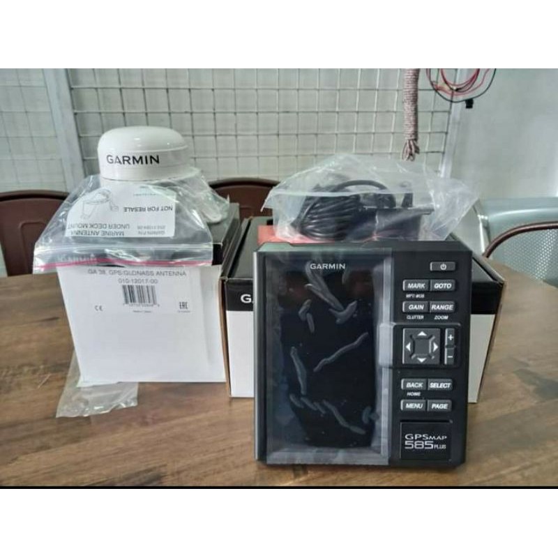 GPS Garmin Fishfinder 585 Plus Baru Garansi Resmi