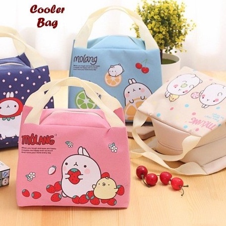 Tas Bekal Karakter / Insulated Lunch Bag Cooler / Tas Bekal Sekolah Piknik Rekreasi / TS-8