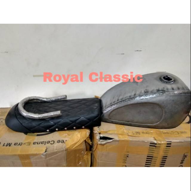 Paket tangki mentah dan jok japstyle
