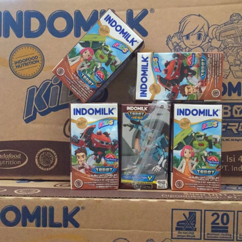 SALE SALE Indomilk 115 ml per dus isi 39 / Susu UHT Indomilk Kids 115 ml
