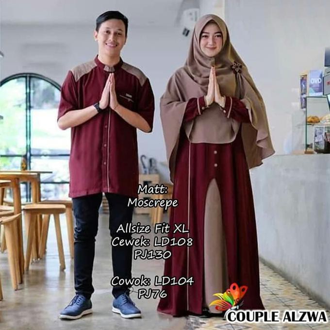 Paling Keren Baju Couple Muslim 2020