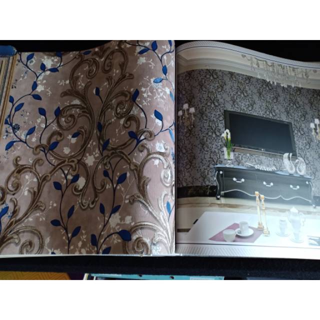 wallpaper dinding vynil modern classic