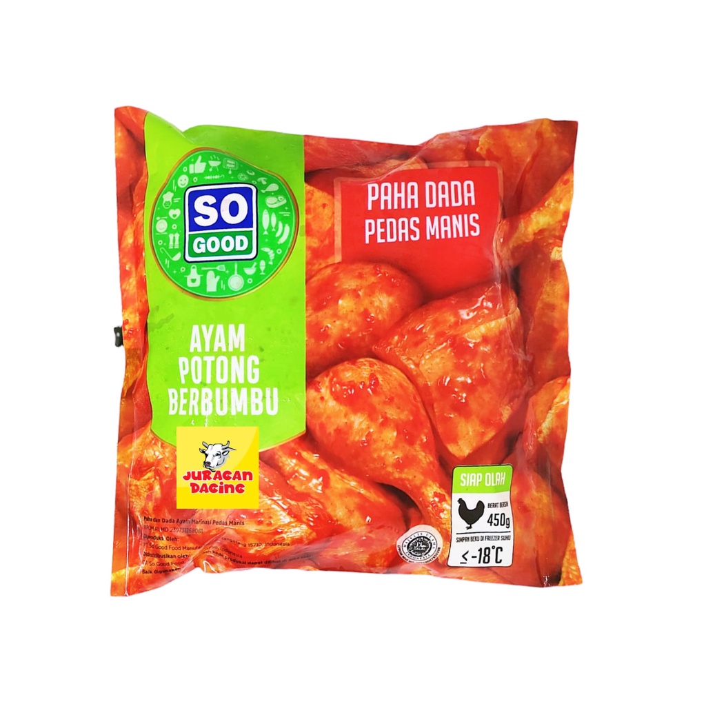 

SO GOOD - Paha Dada Pedas Manis - 450 gr