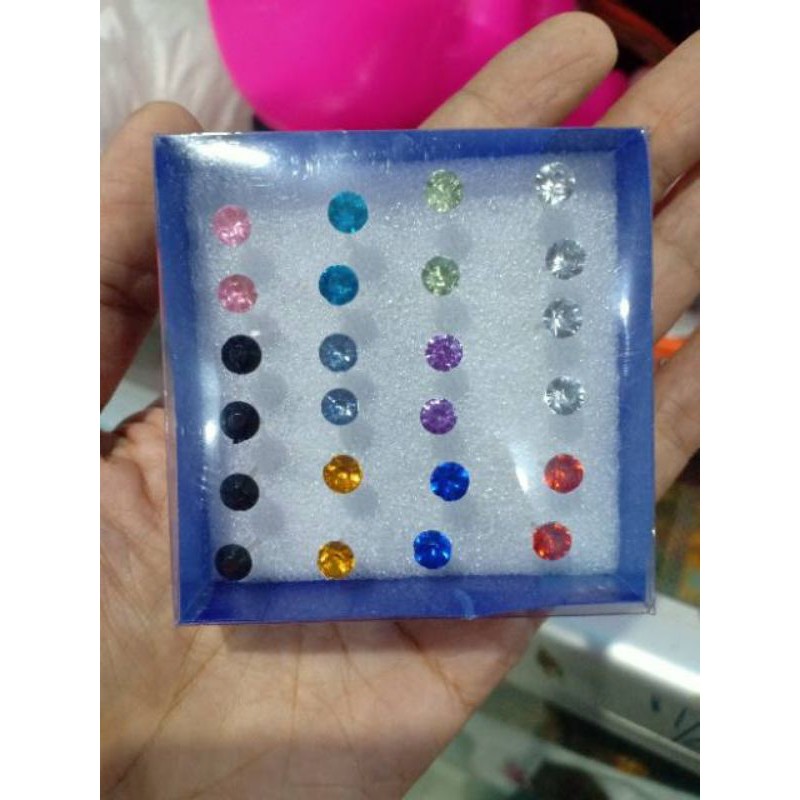 Murah Anting Tindik Plastik Ngecer 2 Pasang