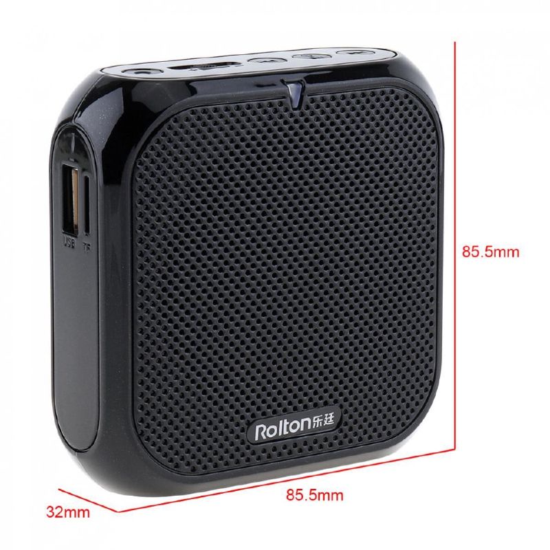 Rolton K400 Speaker Megaphone Mini dengan Kabel Audio