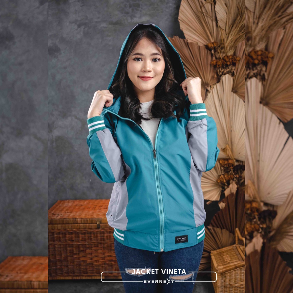 Jaket Outdoor Cewek VINETA Jaket Motor Gunung