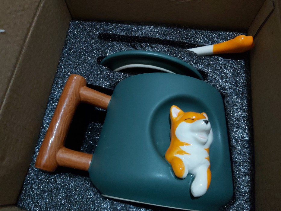 Shiba Mug / Mug Doggy / Mug Anjing / Gelas