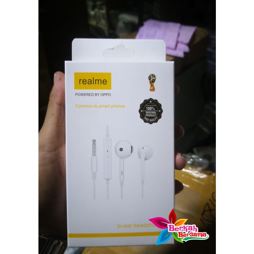 R15 Headset headsfree earphone Hf ORIGINAL REALME 2 3 5 6 7 pro C1 c2 c3 c11 c15 c12 c17 c20 C21y JACK 3.5MM BB5779
