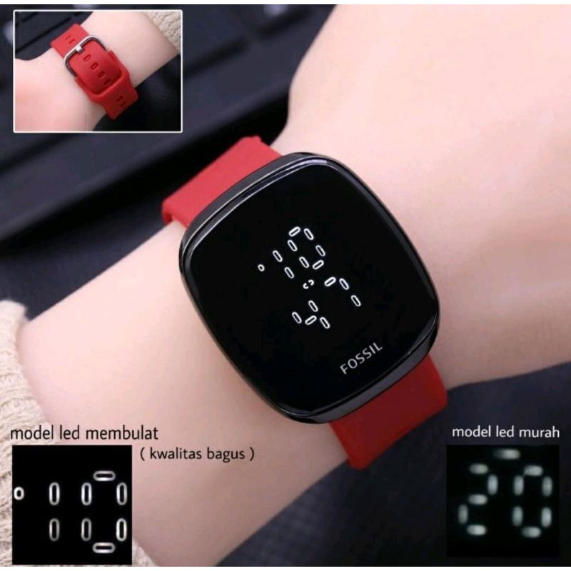 Jam Tangan Digital Touch Watchs Jam Tangan Pria Wanita Layar Sentuh Terlaris