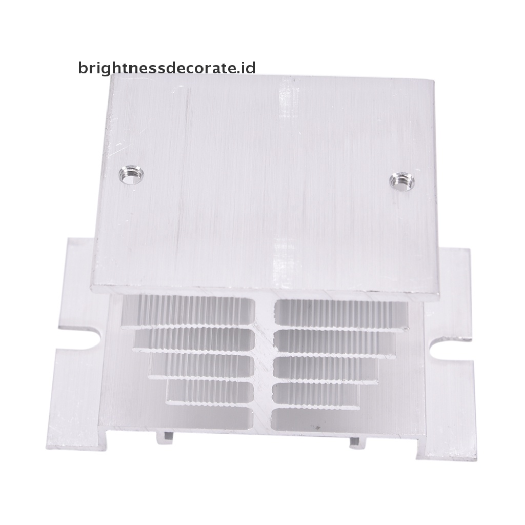 Ssr Solid State Relay Penghilang Panas Bahan Aluminum Ukuran Kecil