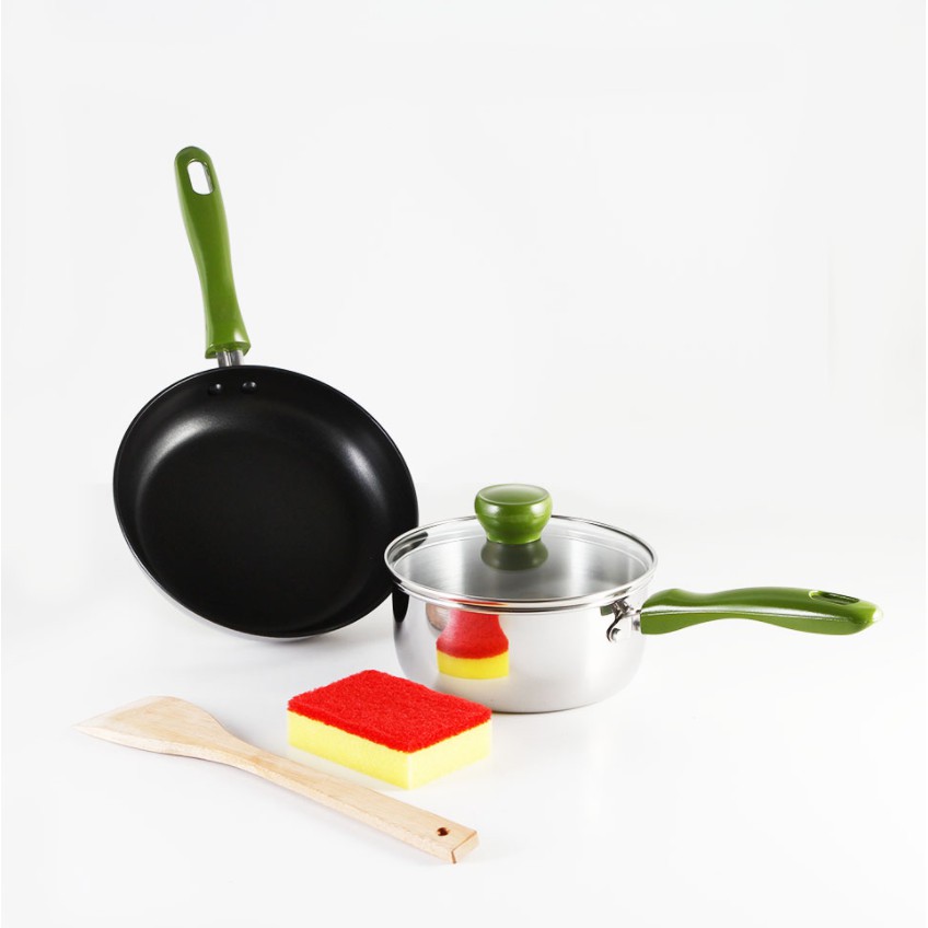 TEFLON dan PANCI Maxim Olive set of 5