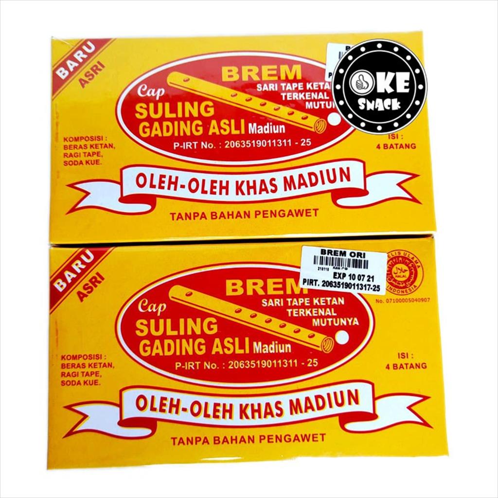 Brem Cap Suling Madiun 100g