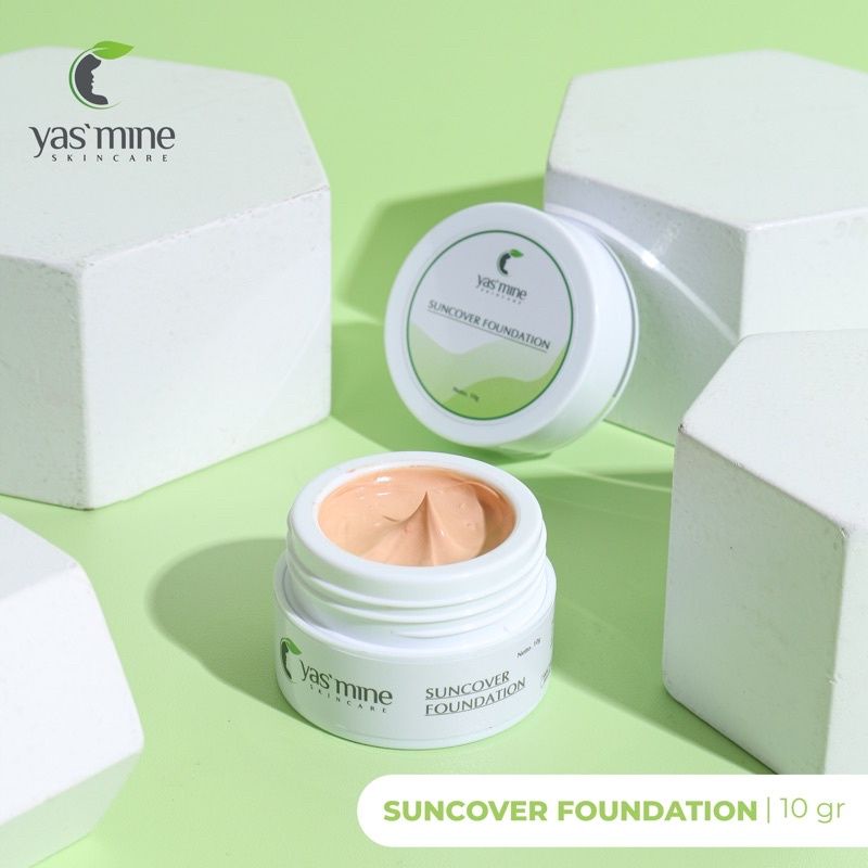 YASMINE SKINCARE > SUNCOVER FOUNDATION > SPF 50 >BEST SELLER
