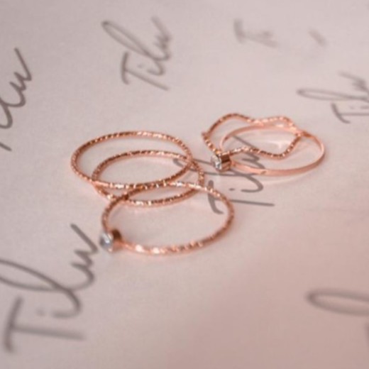 EMMA Cincin Tumpuk  / Set Cincin / Cincin korea