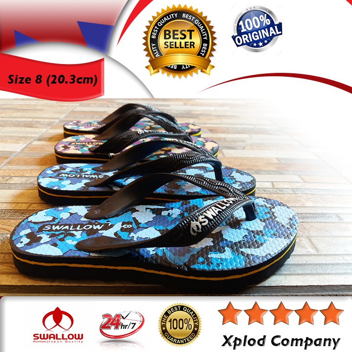 Sendal Jepit Anak Sandal Jepit Swallow Anak Motif Army Kids Ukuran 8 Diskon 11 11 Sendal Santai Anak