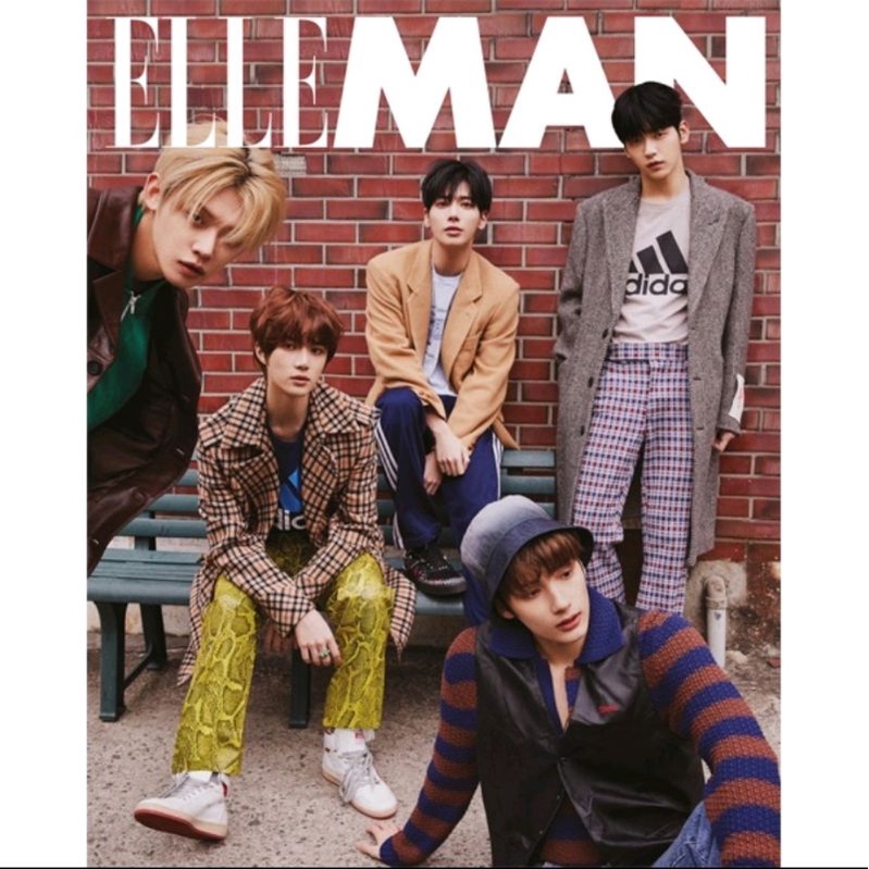 TXT ELLE 2022.03 BOOK IN BOOK  COVER MAGAZINE