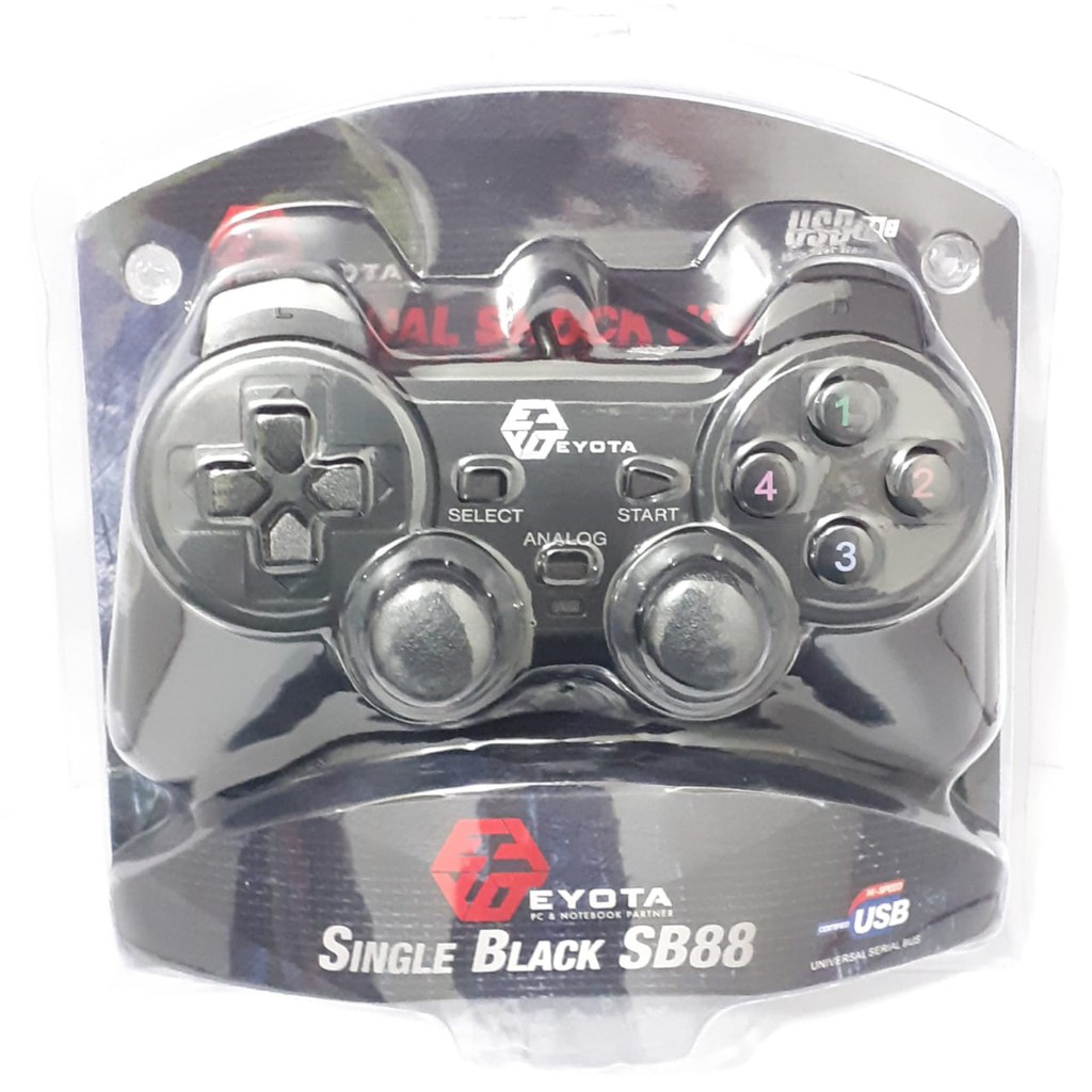 JOYSTICK/STICK PS/STIK PS GAMEPAD SINGLE EYOTA SB88 GAMEPAD SINGLE USB / STICK PC / STICK LAPTOP