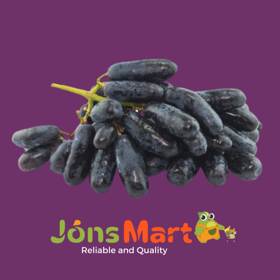 

Buah Anggur Hitam Moondrops (Non Biji) - Jonsmart [JAKARTA DAN SEKITARNYA]