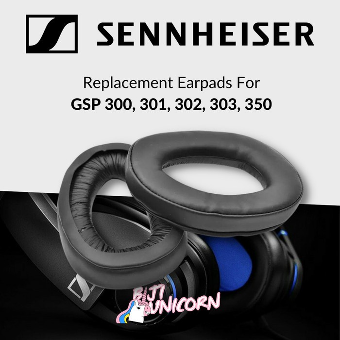 Earpad Earcup Ear Pad Ear Cup Busa Sennheiser GSP 300 301 302 303 350