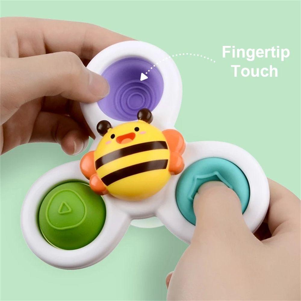 Needway Mainan Mandi 3 Pcs Balita Hadiah Sensory Belajar Baby Shower Anak Mandi Suction Cup
