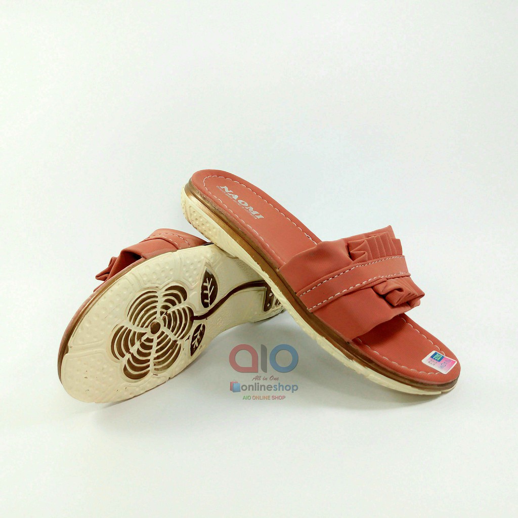 Sandal Selop Wiru Anak 31 - 35 Wedges Cewek Flat 2 Cm Perempuan Casual Fashion