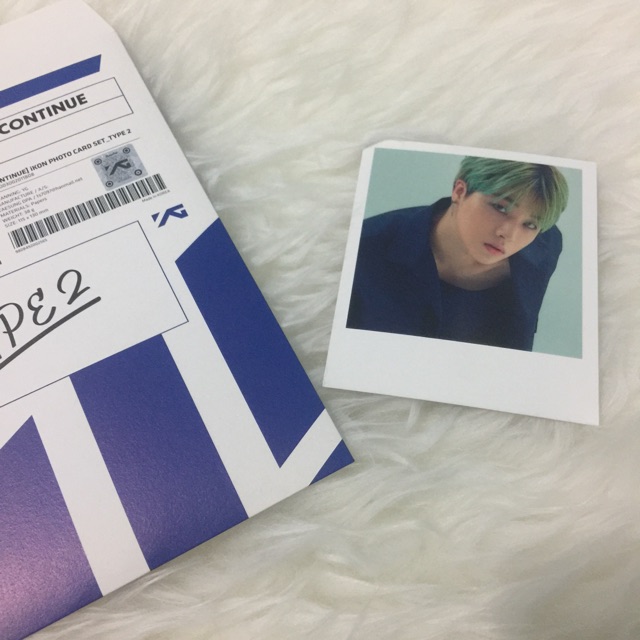iKON JINHWAN Continue Photocard Set Type 2