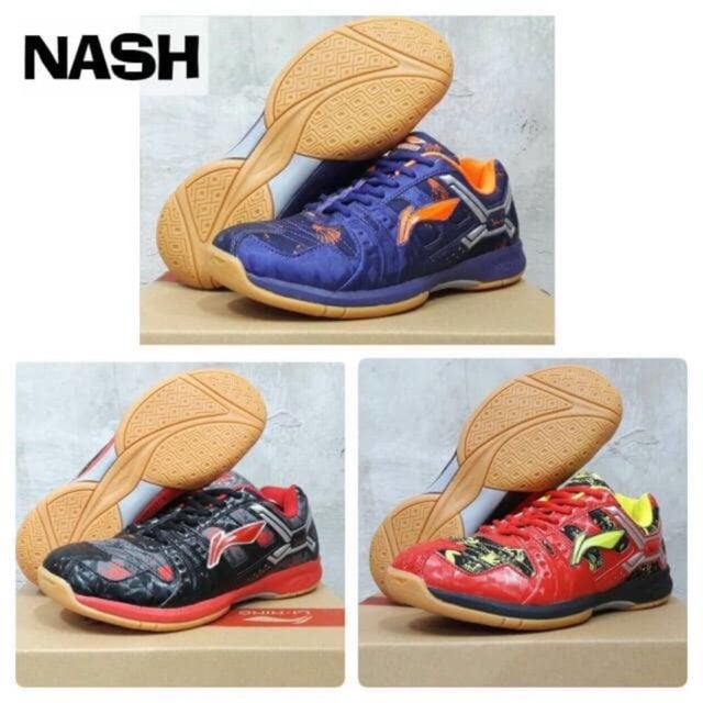 ORIGINAL Lining Sepatu Badminton NASH
