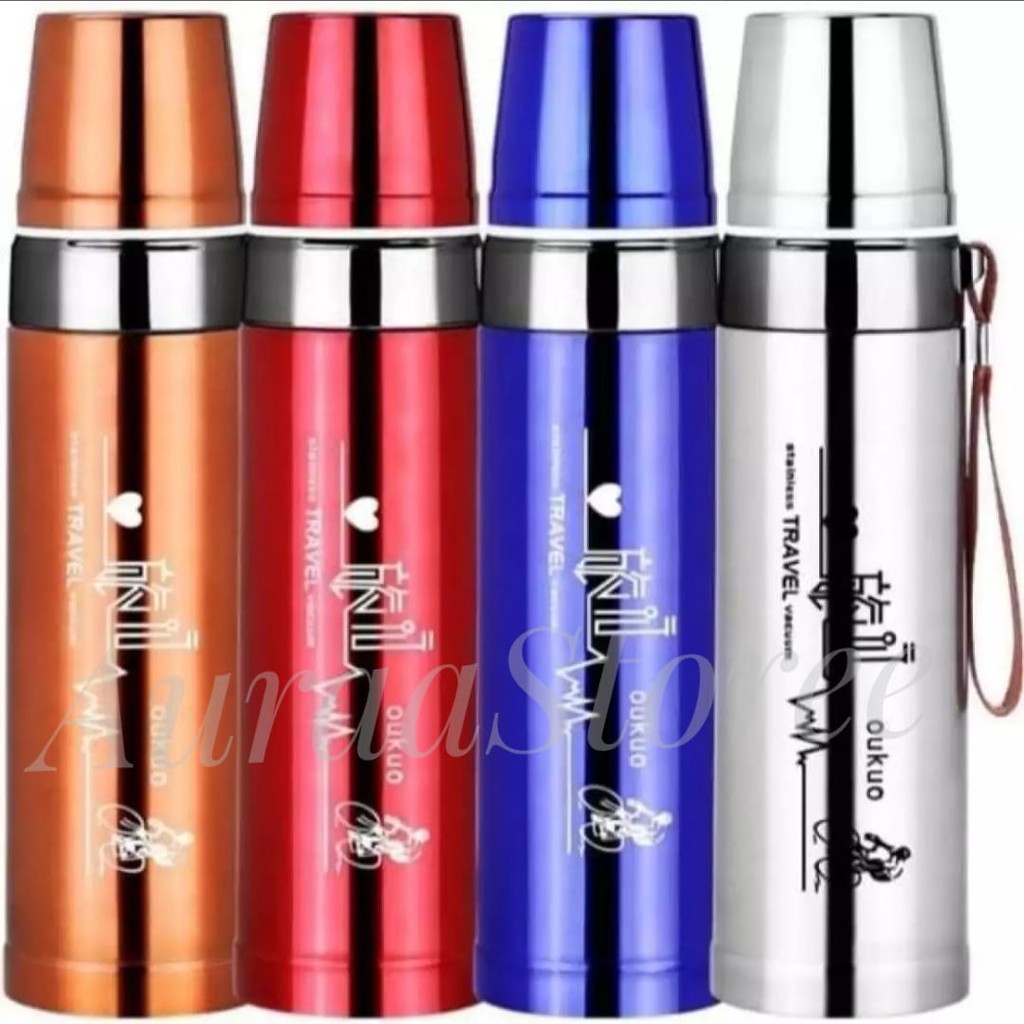 TTERMOS TERLARIS DI TAHUN INI / TERMOS TRAVEL 800ML / BOTOL MINUM VACUUM FLASK STAINLESS 800ML