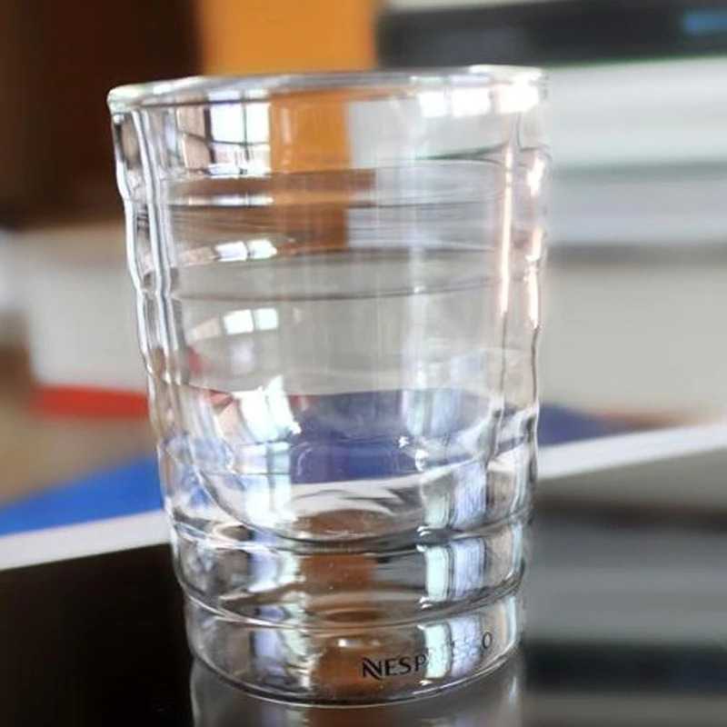TD-DA1 Aldismala Gelas Cangkir Kopi Double-Wall Glass Nespresso Series 150ml