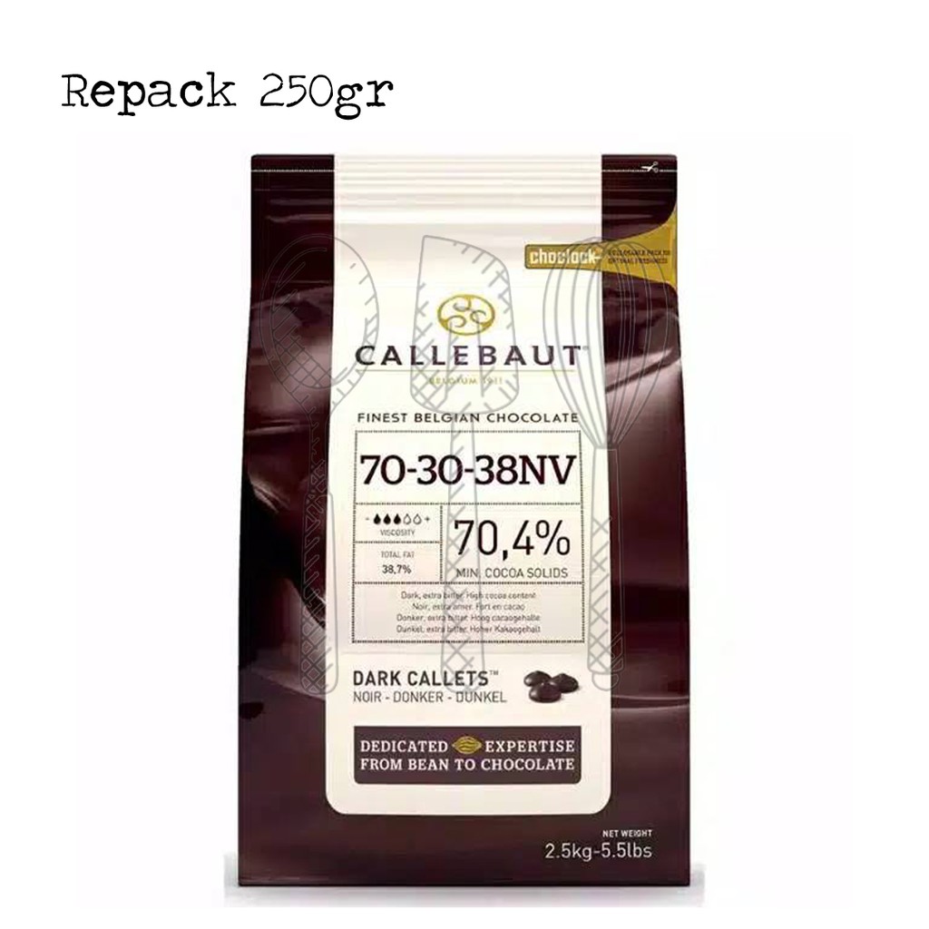 

Callebaut Dark Chocolate 70,5% 250gr