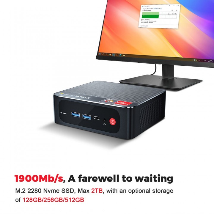 BEELINK SER3 MINI PC - RAM 16GB ROM 512GB AMD Ryzen 7 3750H Win 10 Pro